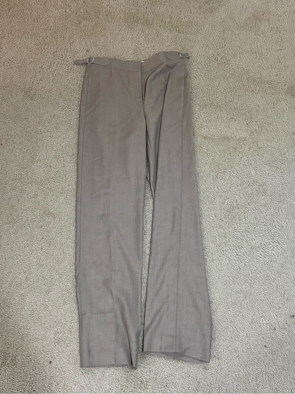 Women’s Classic Straight-Leg Dress Pants - Gray